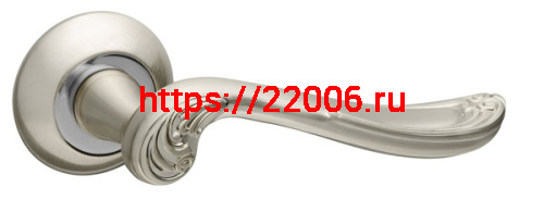 Ручка Fuaro (Фуаро) раздельная R.RM54.ART (ART RM) SN/CP-3 матовый никель/хром Ручка Fuaro (Фуаро) раздельная R.RM54.ART (ART RM) SN/CP-3 матовый никель/хром