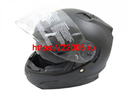 Мотошлем THH TS-44 matte black (XXL) с визором Мотошлем THH TS-44 matte black (XXL) с визором