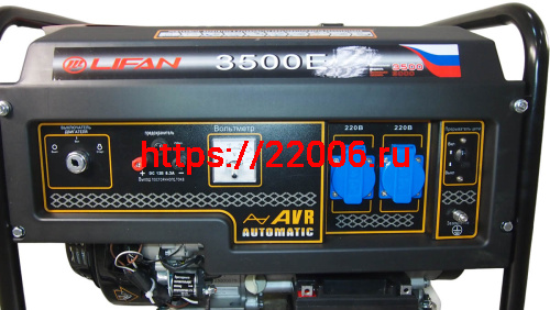 Генератор бензиновый LIFAN 3 GF-7 (LF3500Е) фото 3 Генератор бензиновый LIFAN 3 GF-7 (LF3500Е) фото 3