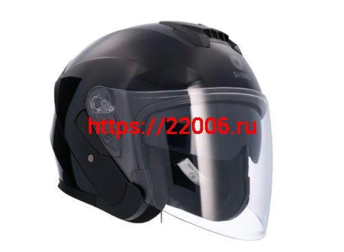 Шлем открытый SHIRO SH-451, SOLID, цвет BLACK, размер L Шлем открытый SHIRO SH-451, SOLID, цвет BLACK, размер L