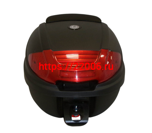 Кофр багажный мото задний CIGNA E-33 30л черный фото 2