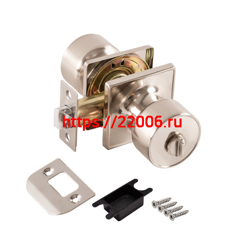 Ручка Punto (Пунто) защелка DK772/BL SN-BK (фик.) никель Ручка Punto (Пунто) защелка DK772/BL SN-BK (фик.) никель