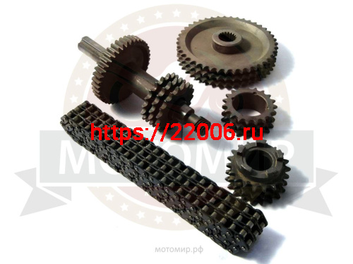 Набор №3 Буран СТАНДАРТ (вал нов. обр.) звезд Зх рядных + цепь 98 звен. Z19, Z43 В УПАКОВКЕ (КУ) Набор №3 Буран СТАНДАРТ (вал нов. обр.) звезд Зх рядных + цепь 98 звен. Z19, Z43 В УПАКОВКЕ (КУ)