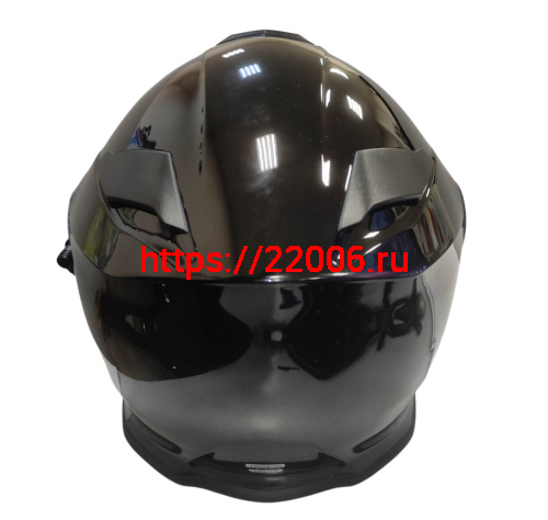 Шлем модуляр COBRA EC H271, черный глянцевый СНЕГОХОДНЫЙ, размер XL фото 4