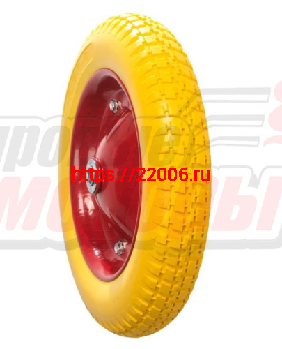 Колесо ПЕНА тачки садовой 8" 3,00/3,25-8" (W13) (под ось 20мм) Колесо ПЕНА тачки садовой 8" 3,00/3,25-8" (W13) (под ось 20мм)