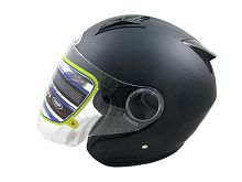 Мотошлем YM-616 черный матовый  (L)