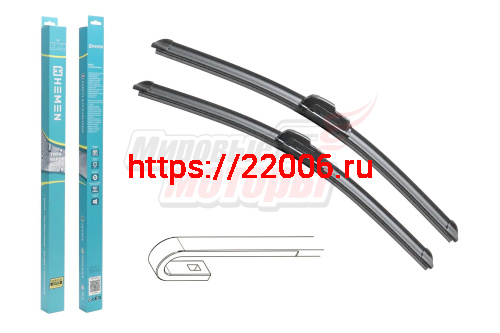 Щётки стеклоочистителя комплект 2шт. HEMEN 450/450 мм (HP4545A) Щётки стеклоочистителя комплект 2шт. HEMEN 450/450 мм (HP4545A)