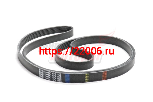 Ремень поликлиновый PIX УАЗ 3151, 3160, 3162, 3163 (6PK-2100) Ремень поликлиновый PIX УАЗ 3151, 3160, 3162, 3163 (6PK-2100)