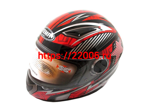 Мотошлем YM-826 черный (М) Мотошлем YM-826 черный (М)