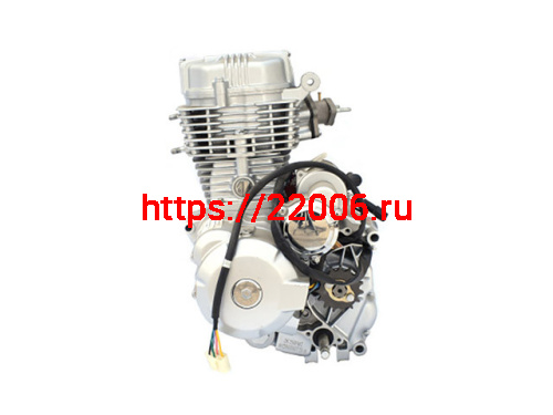 Двигатель 156FMI 125см3 механическое сцепление(карбюратор, CDI, кат.заж.,реле напр., кикс, ножка п/п