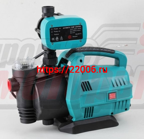 Насосная станция Кама-Автомат НСС-800/38А (800Вт, напор 38м, 3200л/ч, встроенный фильтр) Насосная станция Кама-Автомат НСС-800/38А (800Вт, напор 38м, 3200л/ч, встроенный фильтр)