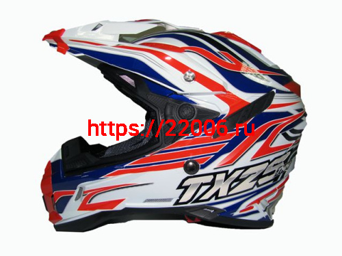 Мотошлем THH TX-25 №1 white/red (XS)