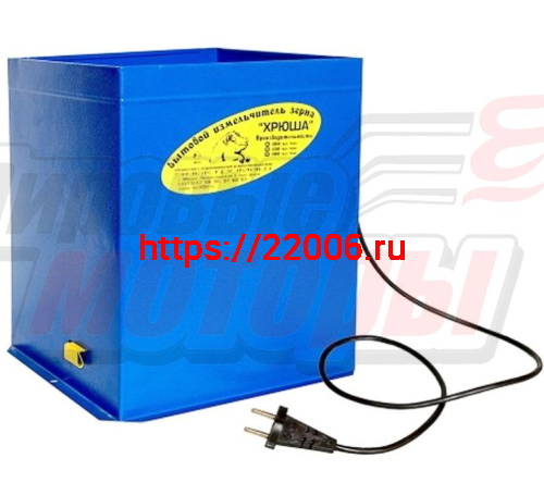 Зернодробилка "Хрюша" 300 кг/ч (1350Вт; 18000 об/мин; 310х300*300мм) Зернодробилка "Хрюша" 300 кг/ч (1350Вт; 18000 об/мин; 310х300*300мм)