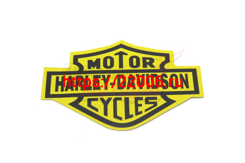 Наклейка "MOTOR HARLEY-DAVIDSON CYCLES" (12х15) Наклейка "MOTOR HARLEY-DAVIDSON CYCLES" (12х15)