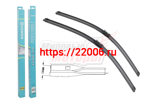 Щётки стеклоочистителя комплект 2шт. HEMEN 650/650 мм (HP6565B216) Щётки стеклоочистителя комплект 2шт. HEMEN 650/650 мм (HP6565B216)