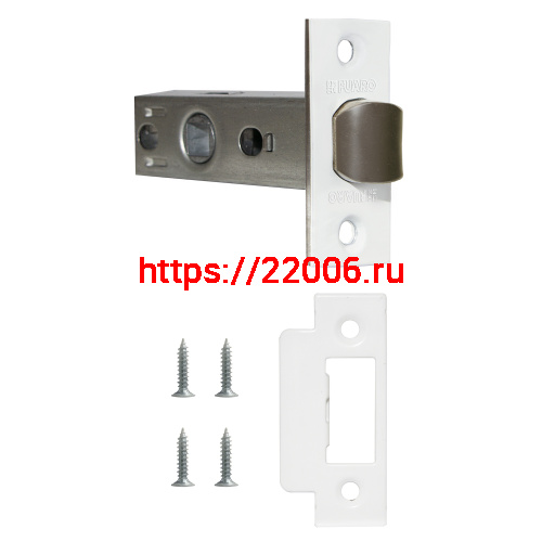 Защелка Fuaro (Фуаро) врезная METF12-45-25 (F12-45-25) WH белый Защелка Fuaro (Фуаро) врезная METF12-45-25 (F12-45-25) WH белый