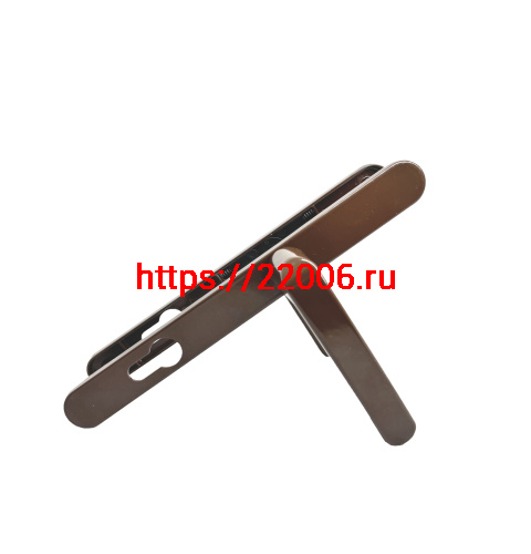 Ручка дверная Zenit (Зенит) на планке РФ1-85.25 (85 мм) коричневый Ручка дверная Zenit (Зенит) на планке РФ1-85.25 (85 мм) коричневый