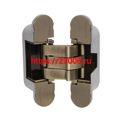 Петля Armadillo (Армадилло) скрытой установки U3D8000.VPG AB бронза TECH Петля Armadillo (Армадилло) скрытой установки U3D8000.VPG AB бронза TECH