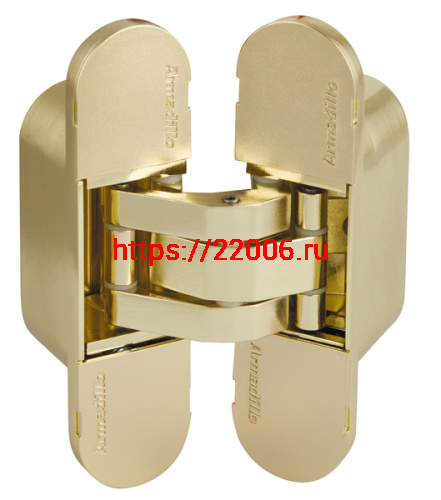 Петля скрытой установки с 3D-регулировкой Armadillo 11160UN3D (Architect 3D-ACH Universal 60) SG «матовое золото» Петля скрытой установки с 3D-регулировкой Armadillo 11160UN3D (Architect 3D-ACH Universal 60) SG «матовое золото»