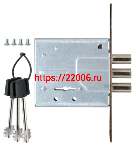 Замок Sam (Сам) врезной сувальдный ЗВ8-8У/13 (без отв. планки), 3 кл. /76300/ фото 4