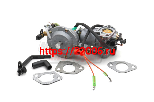 Адаптер газовый для бензогенератора с двигателем 182F/188F/190F (d27) Адаптер газовый для бензогенератора с двигателем 182F/188F/190F (d27)