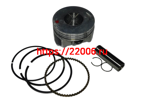 Поршень 65,00 мм 4 такт.  CBB250 см3 Zongshen ZS 165FMM (кольца, палец, стопорн. кольца)