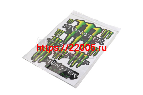 Наклейки: MONSTER ENERGY (30x45) Наклейки: MONSTER ENERGY (30x45)