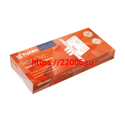 Корпус Fuaro (Фуаро) врезного замка MDV25/C-60.00.3R16 фото 2 Корпус Fuaro (Фуаро) врезного замка MDV25/C-60.00.3R16 фото 2
