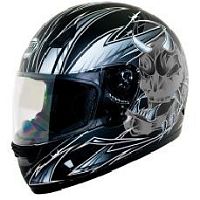 Мотошлем THH TS-38 №5  black/gray  (S)