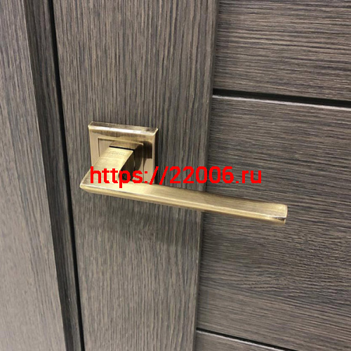 Ручка Punto (Пунто) раздельная K.QL52.BLADE (BLADE QL) ABG-6 зеленая бронза фото 5