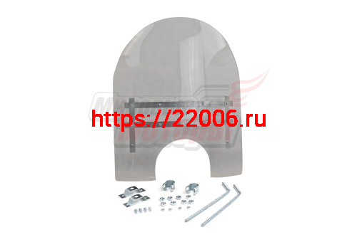 Щиток ветровой (09) Урал оргстекло (с крепежами) Щиток ветровой (09) Урал оргстекло (с крепежами)