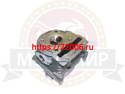 Головка цилиндра 4х такт. в сборе GY6-80 (FT50QT-4, 4А, 10, 18) 47 мм Тюнинг (под шпильки 50 см3) фото 2