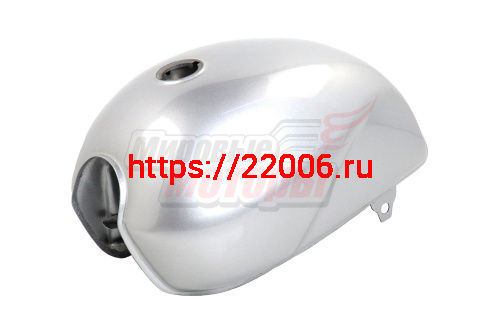 Бензобак Alpha "Пегас" РЕСТАЙЛИНГ светло-серебристый Бензобак Alpha "Пегас" РЕСТАЙЛИНГ светло-серебристый