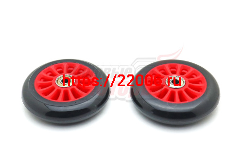 Колеса для самокатов ТРЮКОВЫХ 100мм с подш. ABEC-5 (пластик, цвета разные) (пара) Колеса для самокатов ТРЮКОВЫХ 100мм с подш. ABEC-5 (пластик, цвета разные) (пара)