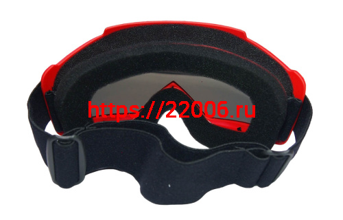 Очки NORTH WOLF YМ655 мотокросс с отсекателем/красные фото 2 Очки NORTH WOLF YМ655 мотокросс с отсекателем/красные фото 2