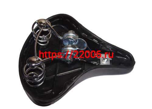 Сиденье вело простое на пружинах 240х210мм, Урал, мяг.покр.(TRB-907) (GW802, KS-9037) EPSD-46 фото 3 Сиденье вело простое на пружинах 240х210мм, Урал, мяг.покр.(TRB-907) (GW802, KS-9037) EPSD-46 фото 3