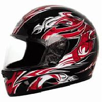 Мотошлем THH TS-38 №3 black/red (XS)