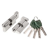 Цилиндровый Punto (Пунто) механизм (A202/80) A2002Knob80(30+10+40) с вертушкой SN никель