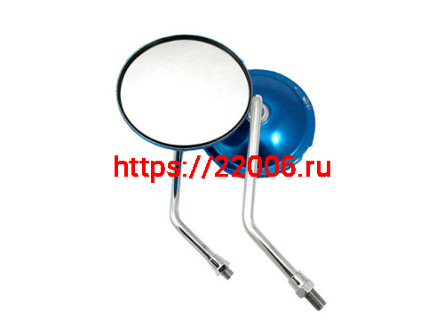 Зеркала заднего вида №59 металл хром круглое М10 Зеркала заднего вида №59 металл хром круглое М10