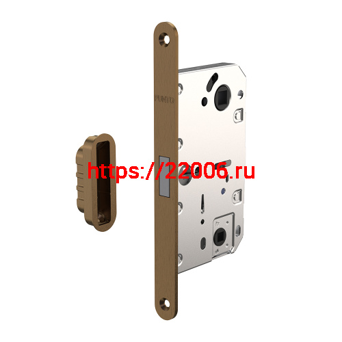 Защелка Punto (Пунто) врезная магнитная ML96WC-50 ABG (бронза)