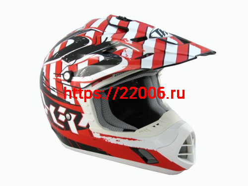 Мотошлем THH TX-12 №13 black/red (S) детский