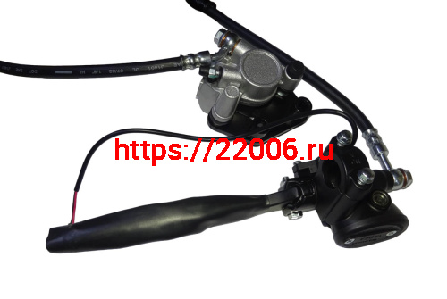 Гидравлика передняя в сборе электро скутер М6 (L6070001294) фото 2