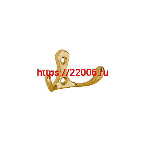 Крючок Ajax (Аякс) настенный MB-K-004 PB золото Крючок Ajax (Аякс) настенный MB-K-004 PB золото