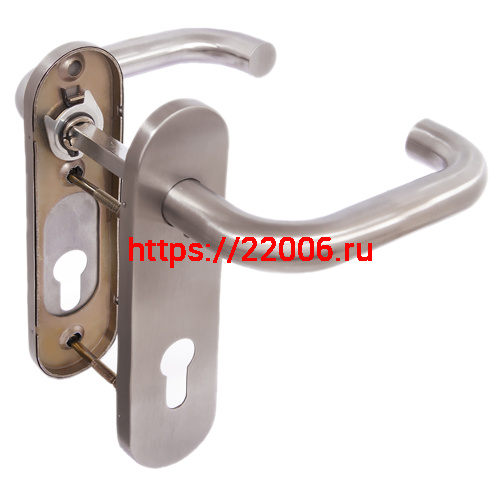 Ручка Fuaro (Фуаро) дверная FP.DH72.0433 SS 201 (DH-0433 SS 201) с пружиной,нержавейка 201, квадрат 9x140 мм Ручка Fuaro (Фуаро) дверная FP.DH72.0433 SS 201 (DH-0433 SS 201) с пружиной,нержавейка 201, квадрат 9x140 мм