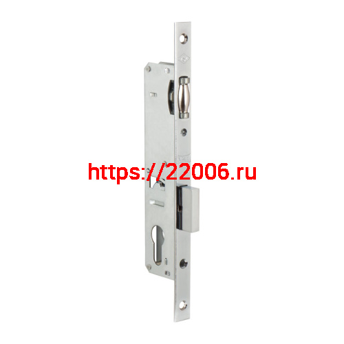 Корпус Kale kilit (Кале килит) узкопрофильного замка с роликовой защёлкой 155/P (25 mm) w/b (хром) (без отв. планки) Корпус Kale kilit (Кале килит) узкопрофильного замка с роликовой защёлкой 155/P (25 mm) w/b (хром) (без отв. планки)