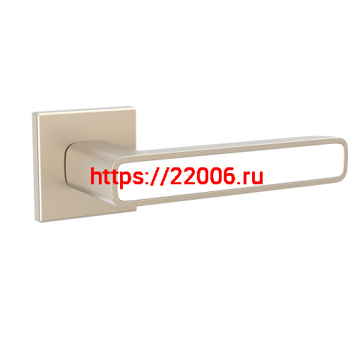 Ручка Punto (Пунто) раздельная K.ARC.Q52.MARS SN/WH-19 матовый никель/белый Ручка Punto (Пунто) раздельная K.ARC.Q52.MARS SN/WH-19 матовый никель/белый