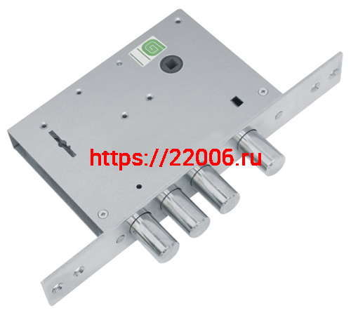 Замок Guardian (Гардиан) врезной сувальдный с защёлкой ЗВ 30.04, 4 кл. (длинный кл. 59 мм) /123:185:2/