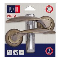 Ручка Punto (Пунто) раздельная LM/A R.TL54.VIOLA/HD ABG-6 бронза