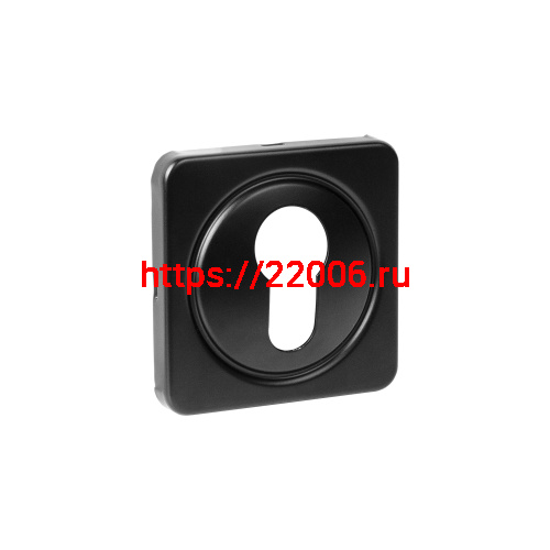Накладка Fuaro (Фуаро) на цилиндр ESC.C.MSC/K.62 BL-24 черный (1 шт.)