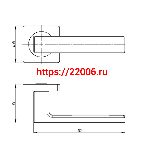 Ручка Ajax (Аякс) раздельная K.JK51.OPTIMA (OPTIMA JK) SSC-16 сатинированный хром фото 3 Ручка Ajax (Аякс) раздельная K.JK51.OPTIMA (OPTIMA JK) SSC-16 сатинированный хром фото 3